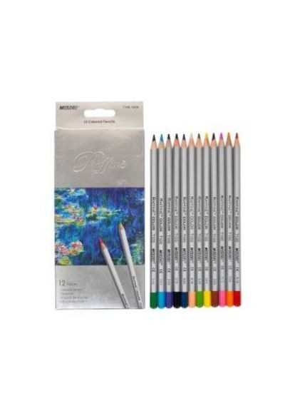 Олівці кольор. 12 кольор. " " №7100-12CB сіра кор-ка(12)(240) Marco (323159441)