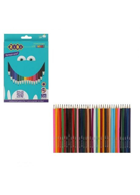 Набір кольорових олівців ZB.2429 36 кольорів Zibi (364758089)