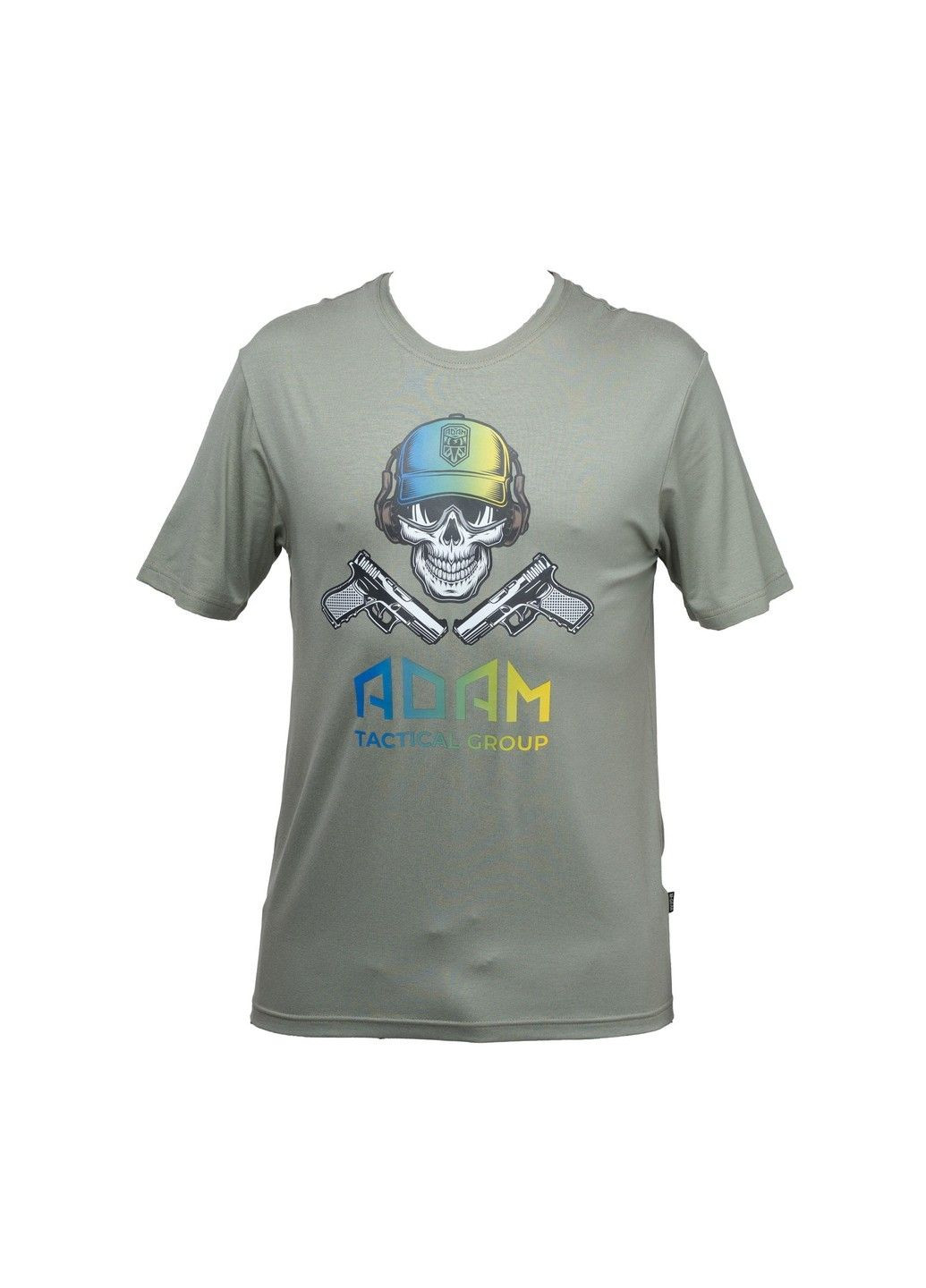 Футболка ADAM череп сіра M-GEAR (337989546)