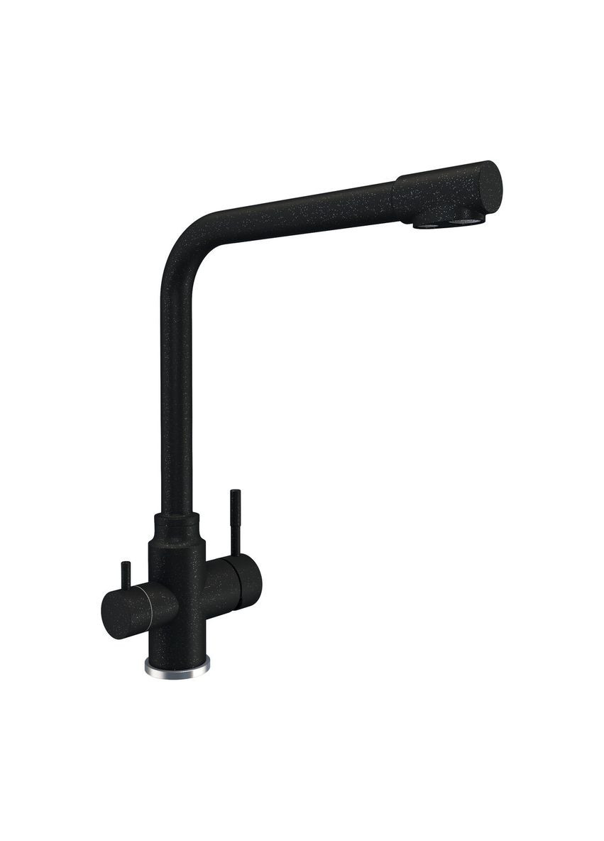 Змішувач під фільтр KT 8201 (8626) Чорний металік Platinum (306094510)