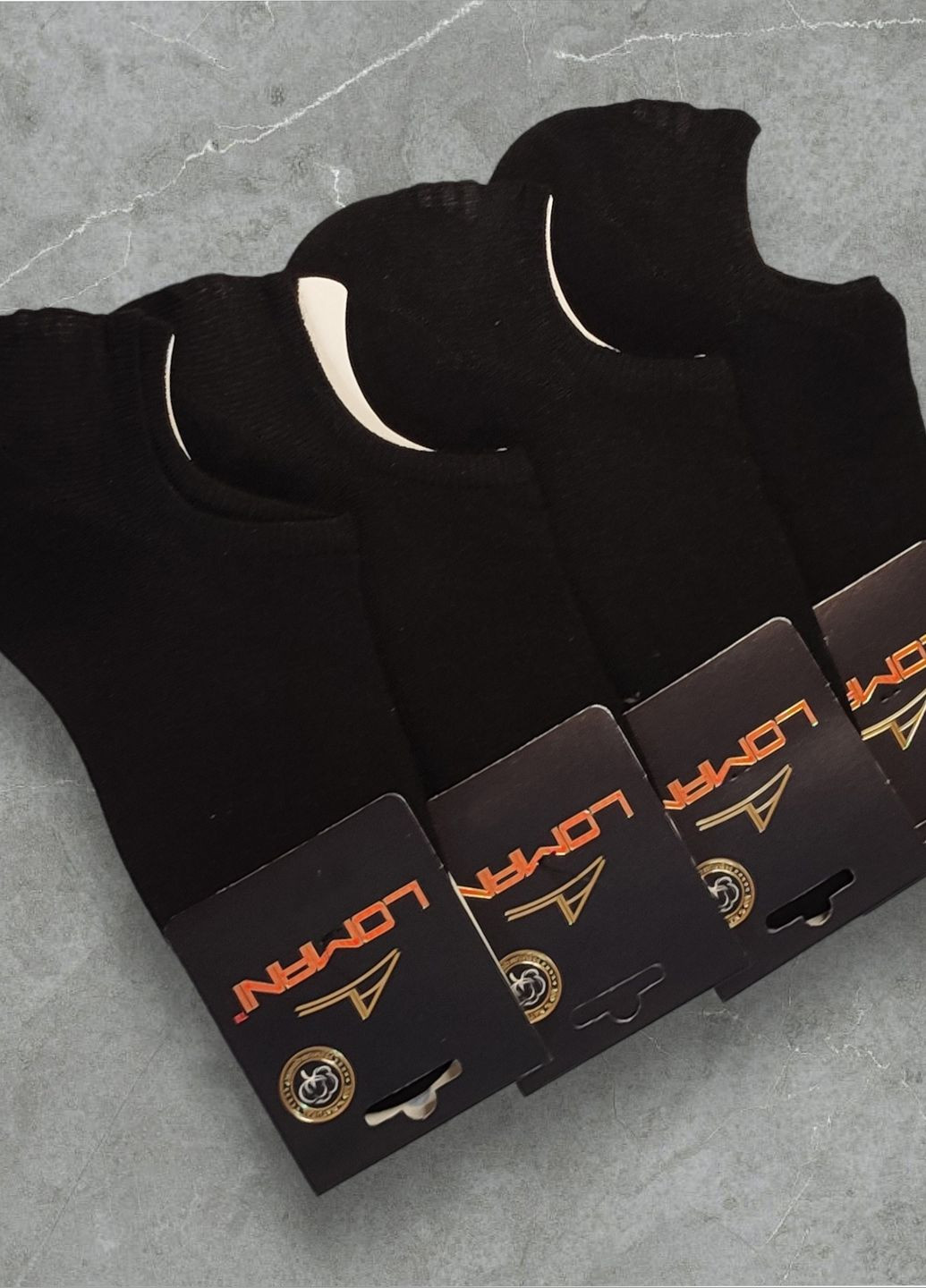 Сліди бавовняні з силіконовою вставкою на п'ятці (6 пар) Житомир Lomani (331290947)