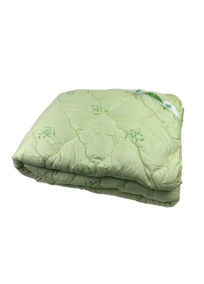 Ковдра двоспальна закрита Bamboo 20349 175х215 см салатова Arda (335584881)