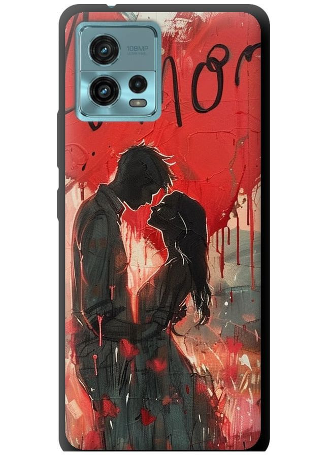 TPU черный чехол 'Amore' для Endorphone Motorola G72 (285706449)