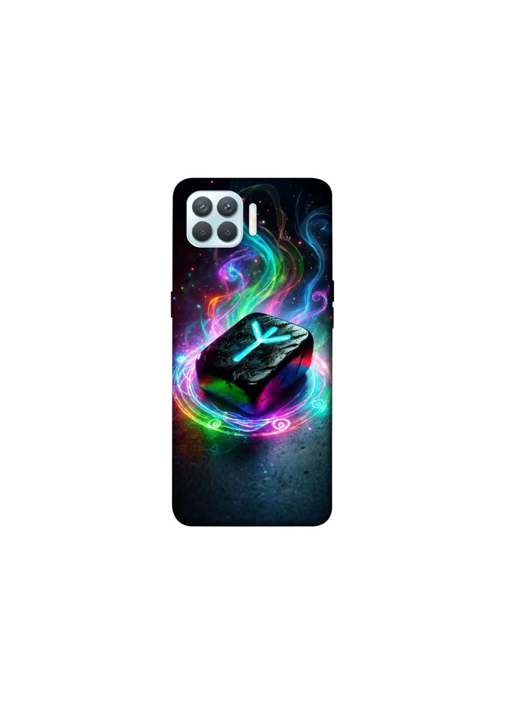 Чохол на Oppo F17 Pro Руна Альгіз Frontalka (354186480)