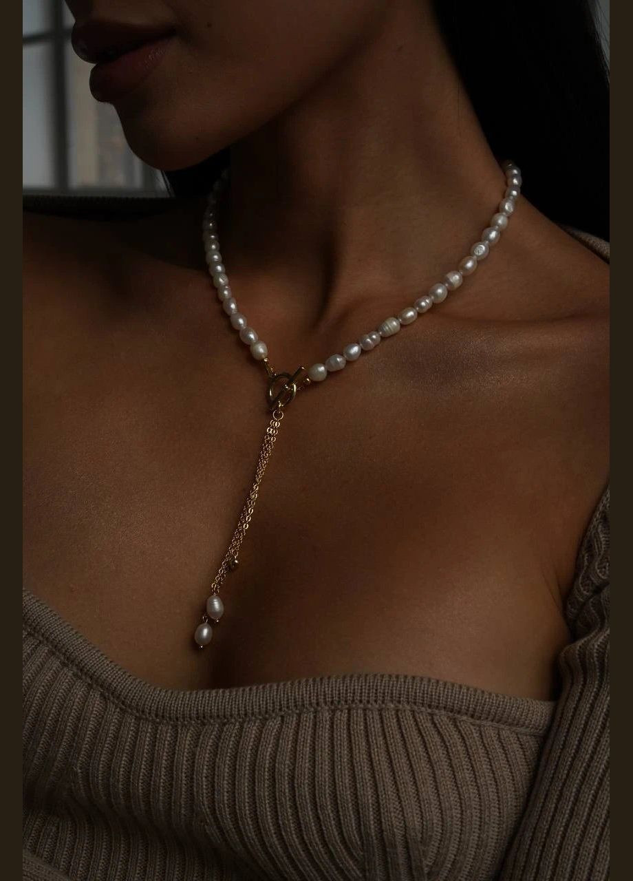 Кольє "Line Pearls" Le'Perle (312519903)
