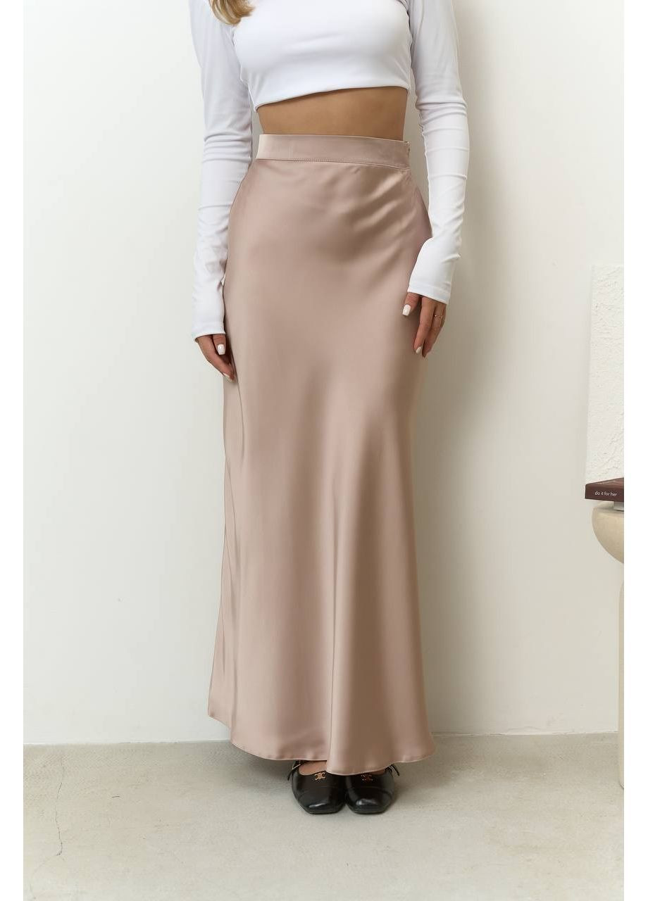 Жіноча спідниця максі з високою талією MonCher (362206405)