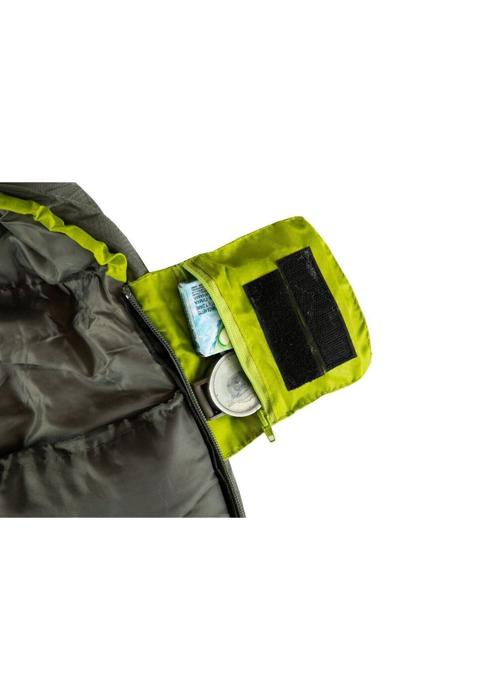 Спальный мешок кокон левый olive/grey 220/80-55 (-5/-10/-25°С) Tramp Rover Regular (333830952)