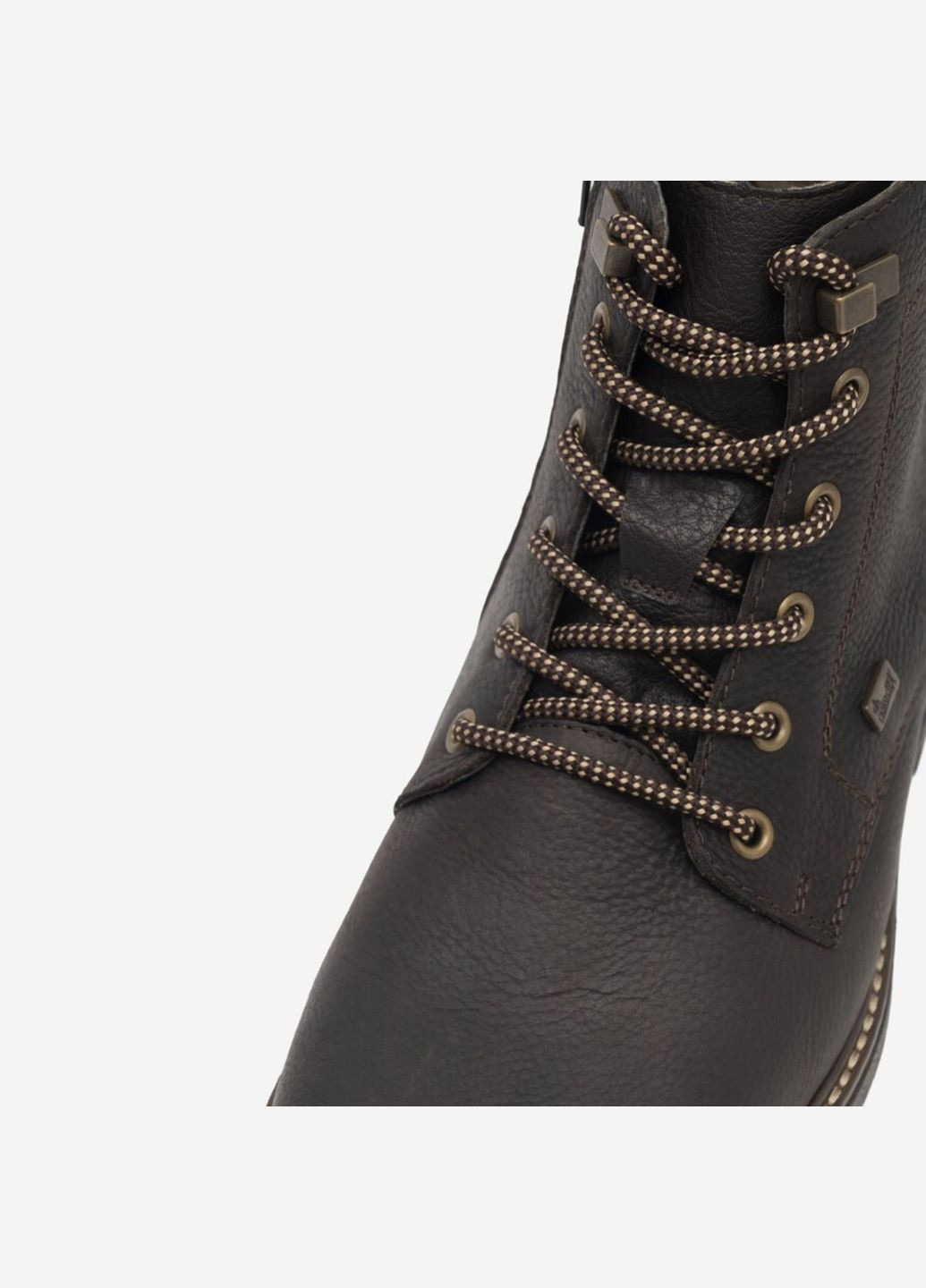 Темно-коричневые зимние ботинки (р) кожа 0-2-2-33121-25 Rieker