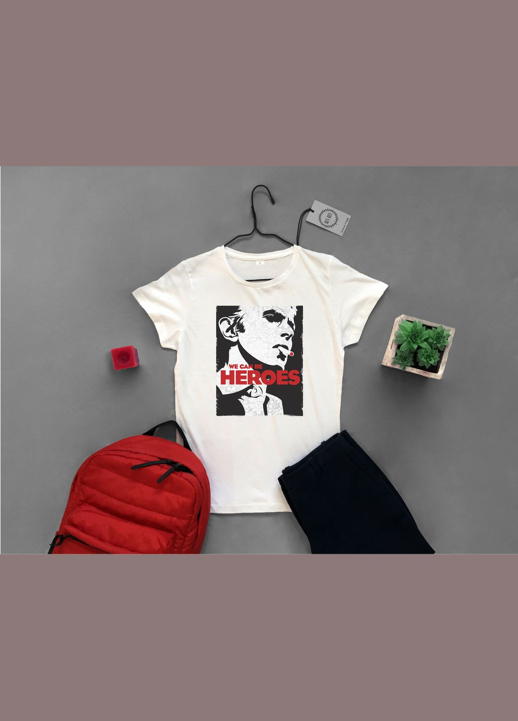 Футболка YOUstyle Bowie_heroes 0539 Gildan (279540573)