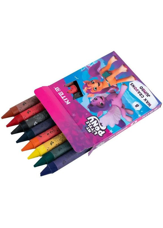 Мел восковой Jumbo My Little Pony 8 шт. () Kite LP24-076 (340717218)