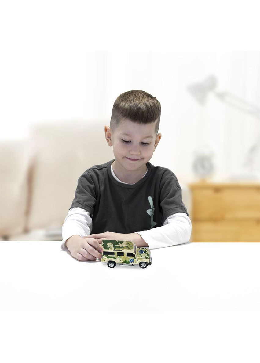 Игрушка Машинка серии Шевроны Героев - Land Rover Defender - ОК Восток (250396UM) TechnoDrive (362438751)