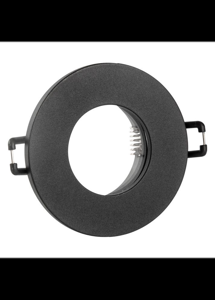 Точечный светильник 322159 Neptun GU5.3 1x8W IP44/20 BK (051585) Goldlux (361312415)