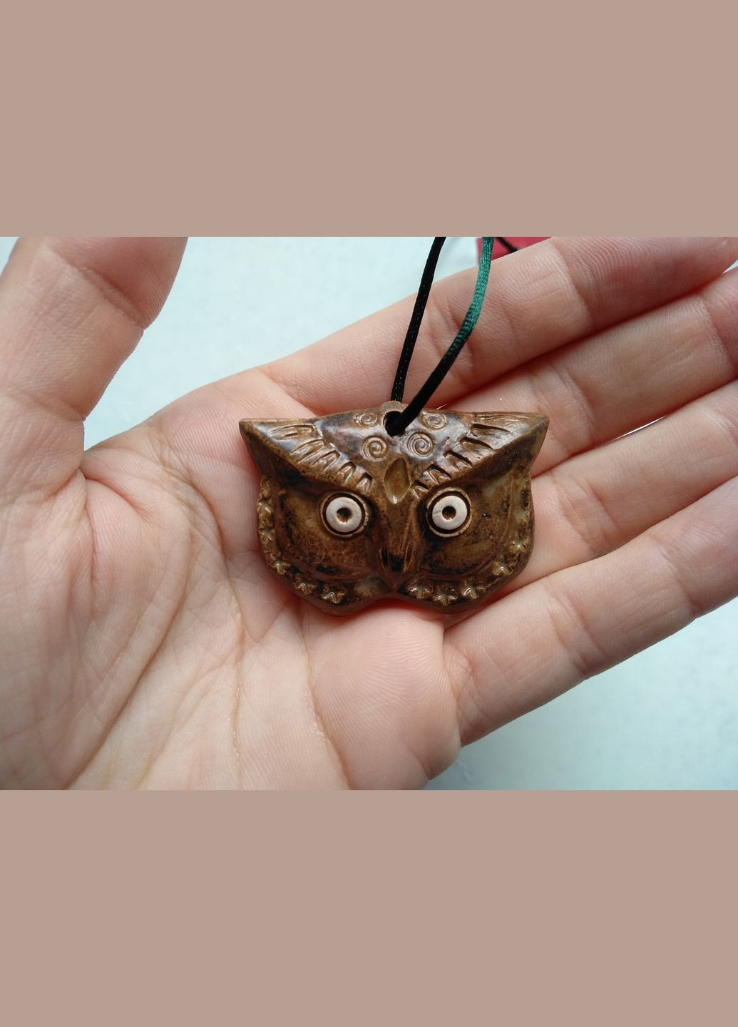 Керамический кулон «Сова» №6 Коти&Ангели (301533012)
