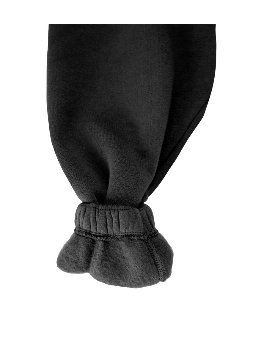 Костюм спортивный Аура тринитка начос черный худи+джогеры 4PROFI (370439318)