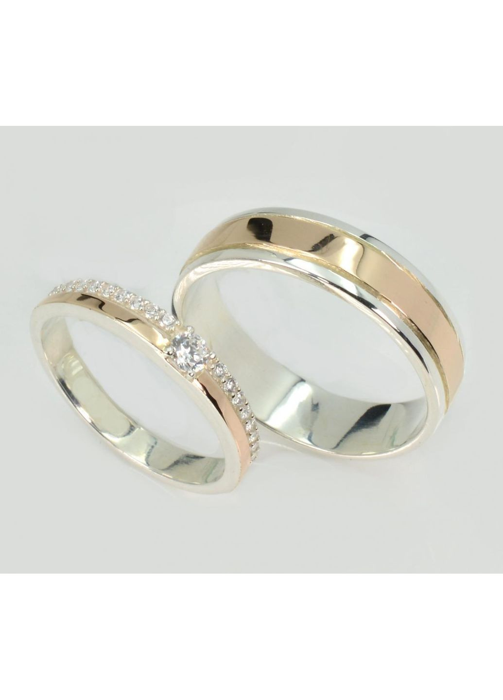 Пара кольцо Silver Style (367112281)