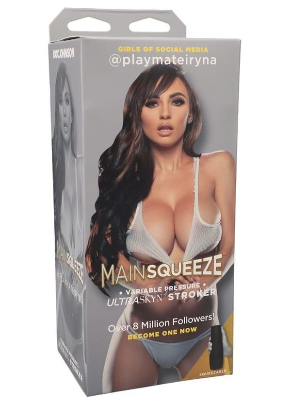 Мастурбатор вагина Main Squeeze – Girls of Social Media – @playmateiryna Pussy с ручным Doc Johnson (296627121)