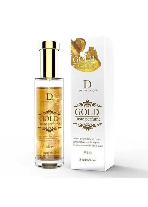 Інтимні парфуми для чоловіків "Gold Powder" з феромонами та золотим порошком 29,5 мл No Brand (366891948)