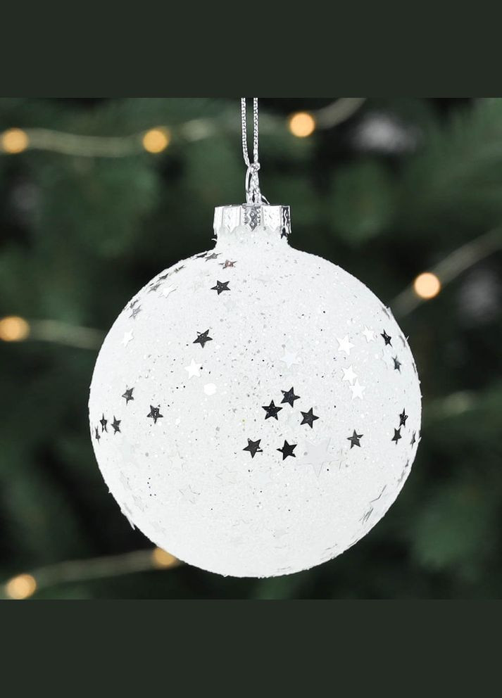 Набор стеклянных шаров на елку 6 шт 8 см 16017-037 Lefard (346534296)