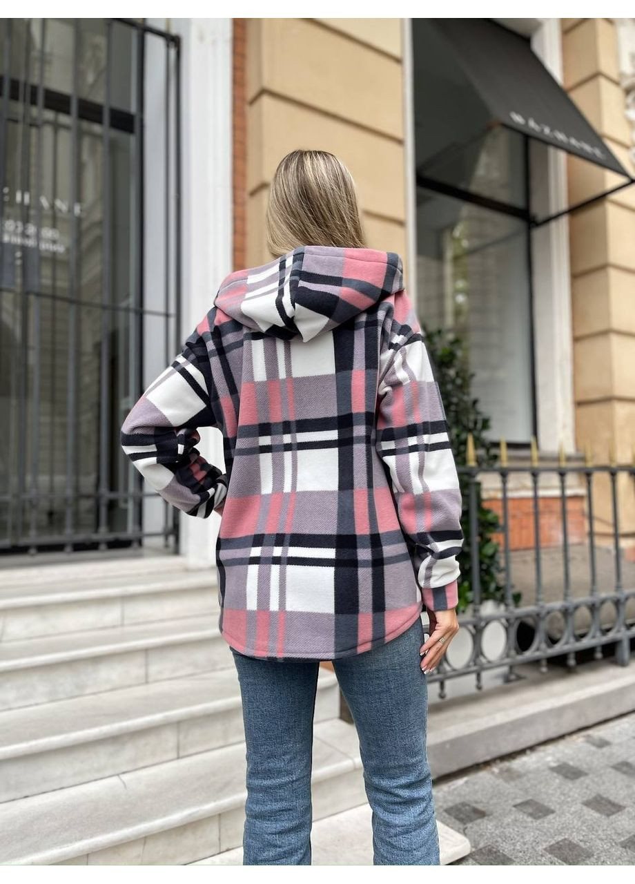 Флісова сорочка-oversize з Турецького флісу – тепло, комфорт і стиль у кожному русі 💖 ЗАМІРИ В ОПИСІ Vione (367075769)