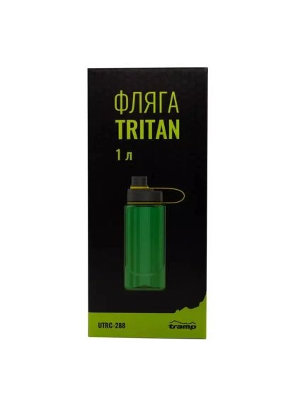 Пляшка для води (UTRC-288-green) Tramp Тритан 1 л Green (369879558)