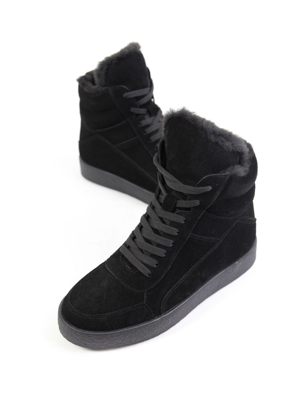 Зимние ботинки Benito из натуральной замши