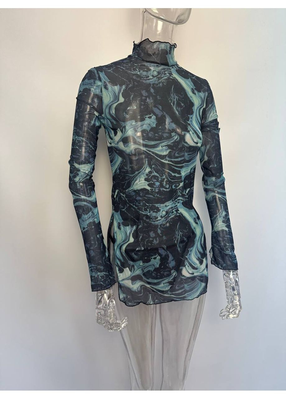 Соблазнительный яркий облегающий пеньюар NegligeeTai-dai с длинным рукавом стринги в комплекте огонь No Brand Пеньюар Tai-dai (324235189)