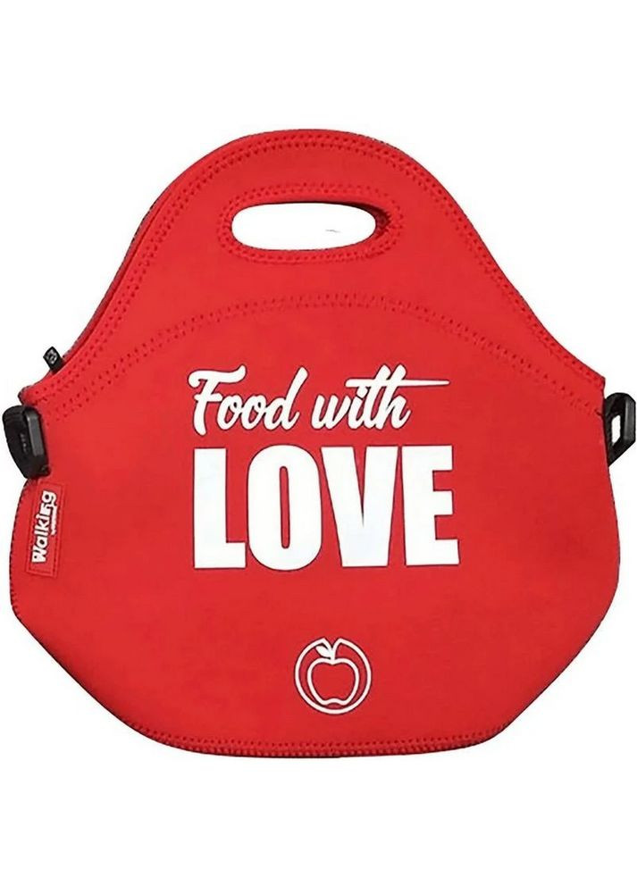 Сумка для обедов Food with love, 30х30х17 см, красная BGEU-2963-6 Bergner (368580750)