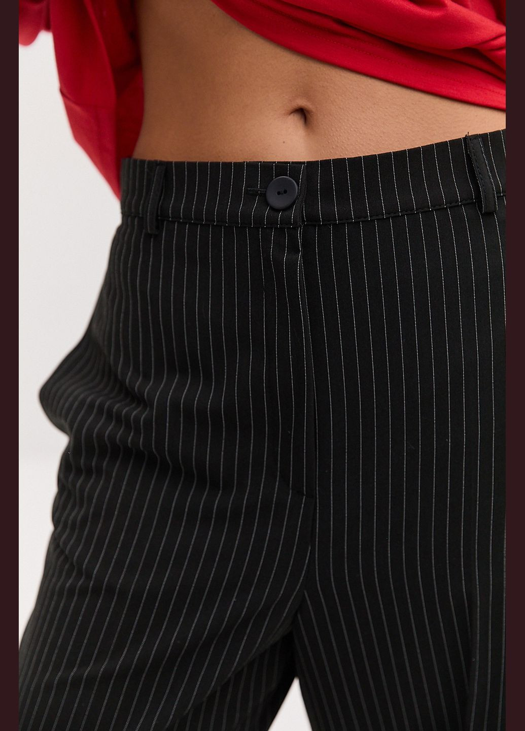 Классические женские брюки серого цвета Arjen (317233885)