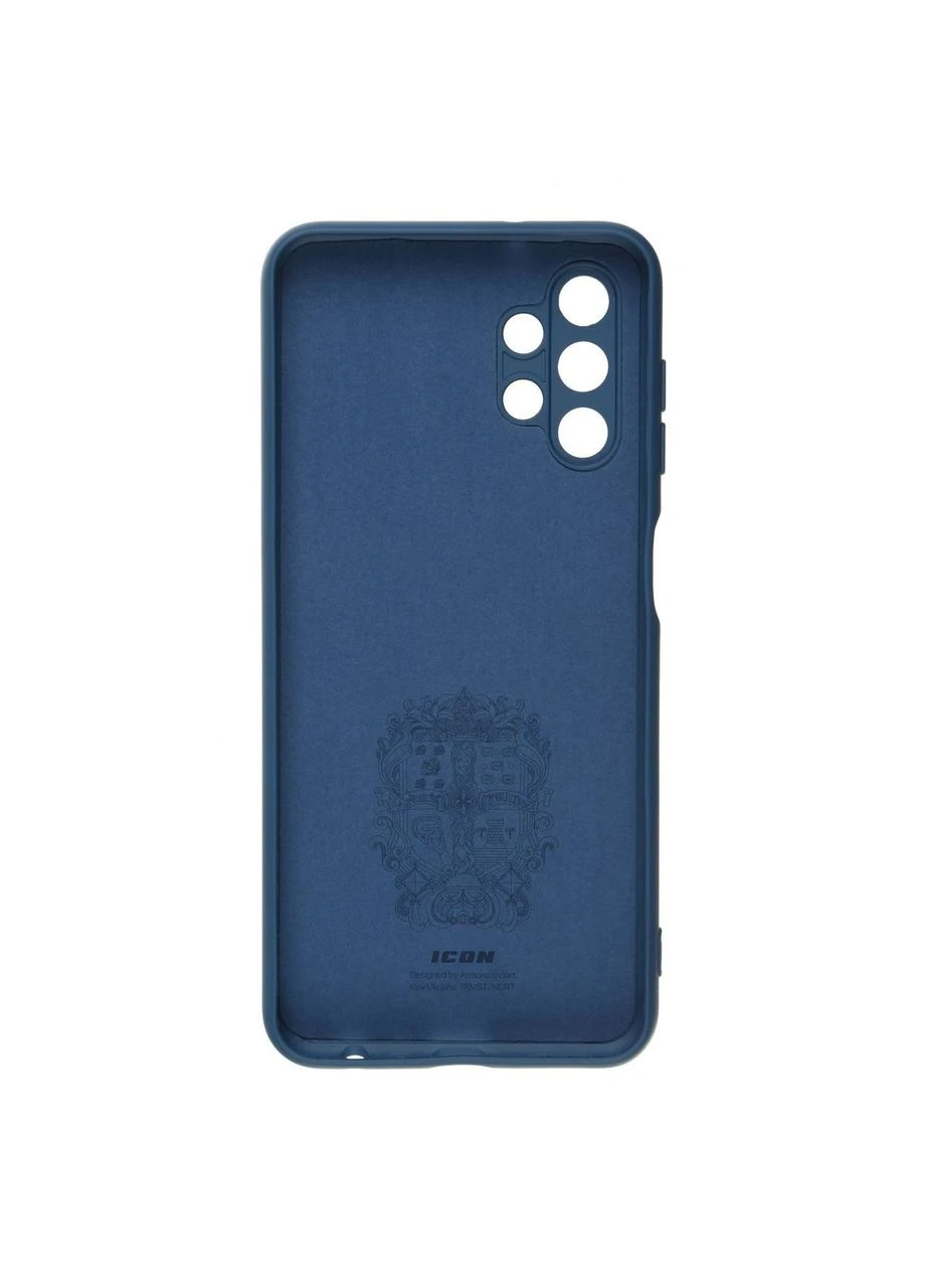 Чохол ICON для Samsung A13 4G (A135) Camera cover Dark Blue (ARM60883) KLB ArmorStandart (390065912)