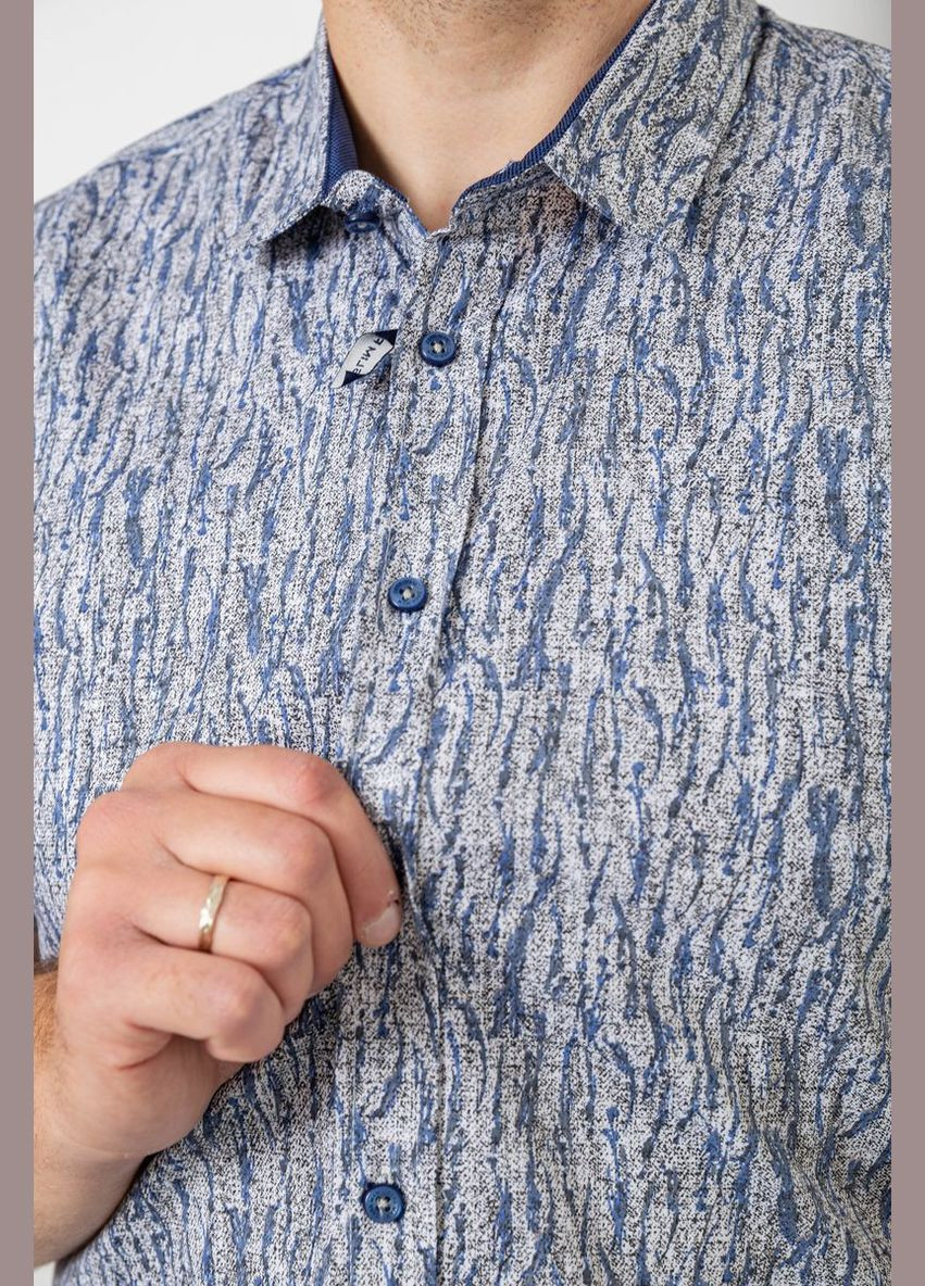 Синяя рубашка Ager