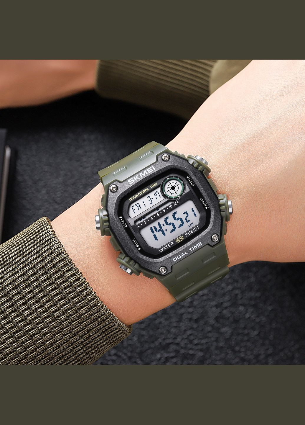 2126AG Army Green Skmei (326599512)