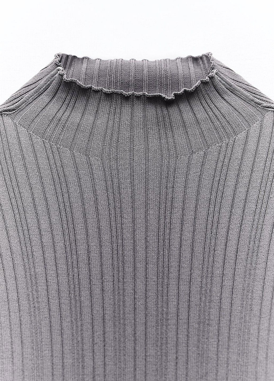 Сіра кежуал сукня Zara однотонна