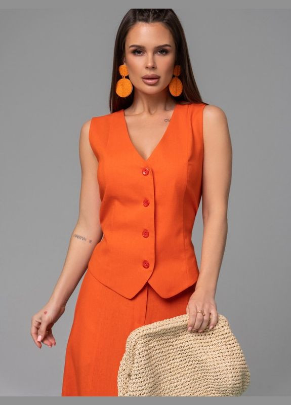 Костюм 14627 оранжевый ISSA PLUS (301035962)