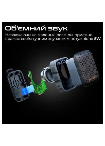 Акустическая система (pocket-s.greyblue) HiFuture Pocket-S Grey/Blue (366069923)