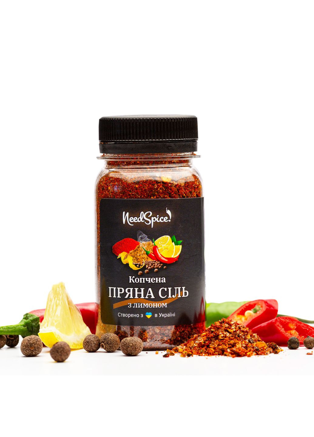Пряна Копчена Сіль з Лимоном ™ - Середня NeedSpice (298573885)