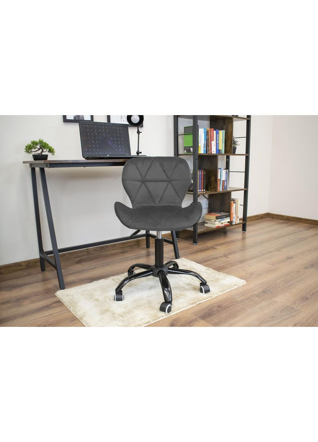 Крісло Noto Grey aksamit Leobert (369930312)