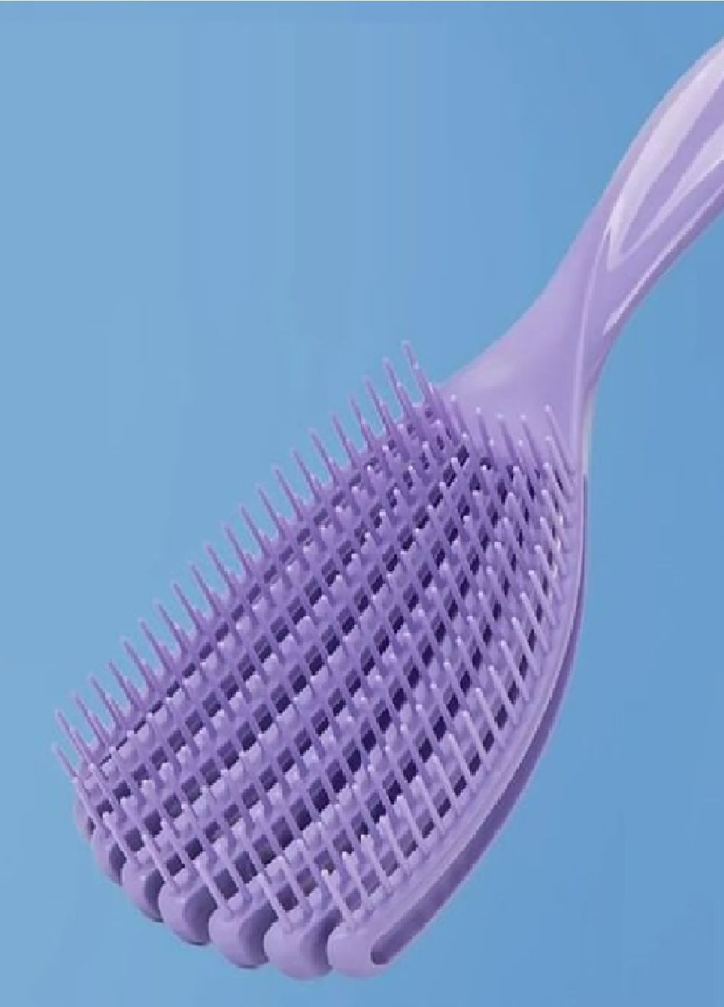Щетка для волос Ultra Flex Detangler purple Lindo (299722634)