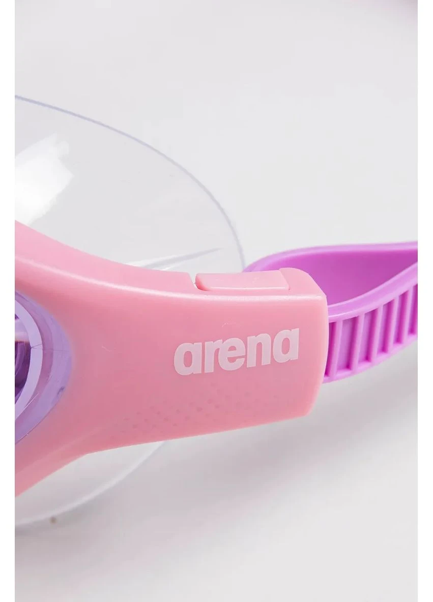 Очки для плавания поликарбонат силикон OFSM розовый фиолетовый детям Arena THE ONE MASK JR (398908723)