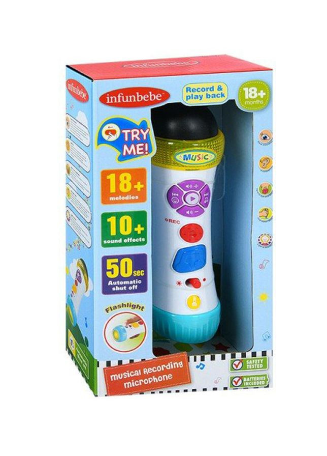 Дитячий мікрофон. колір різнокольоровий ЦБ-00252617 Infunbebe (295353137)
