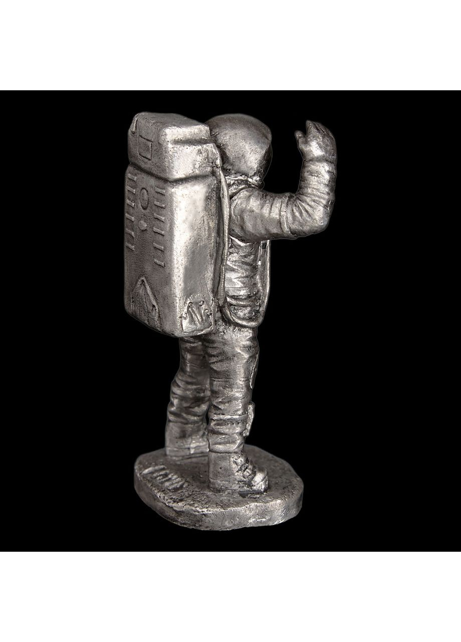 Статуэтка Олдрин - пилот лунного модуля 6,5 см из металла и олова, коллекционная, антиквариат, подарок коллекционеру Artfactory (361858916)