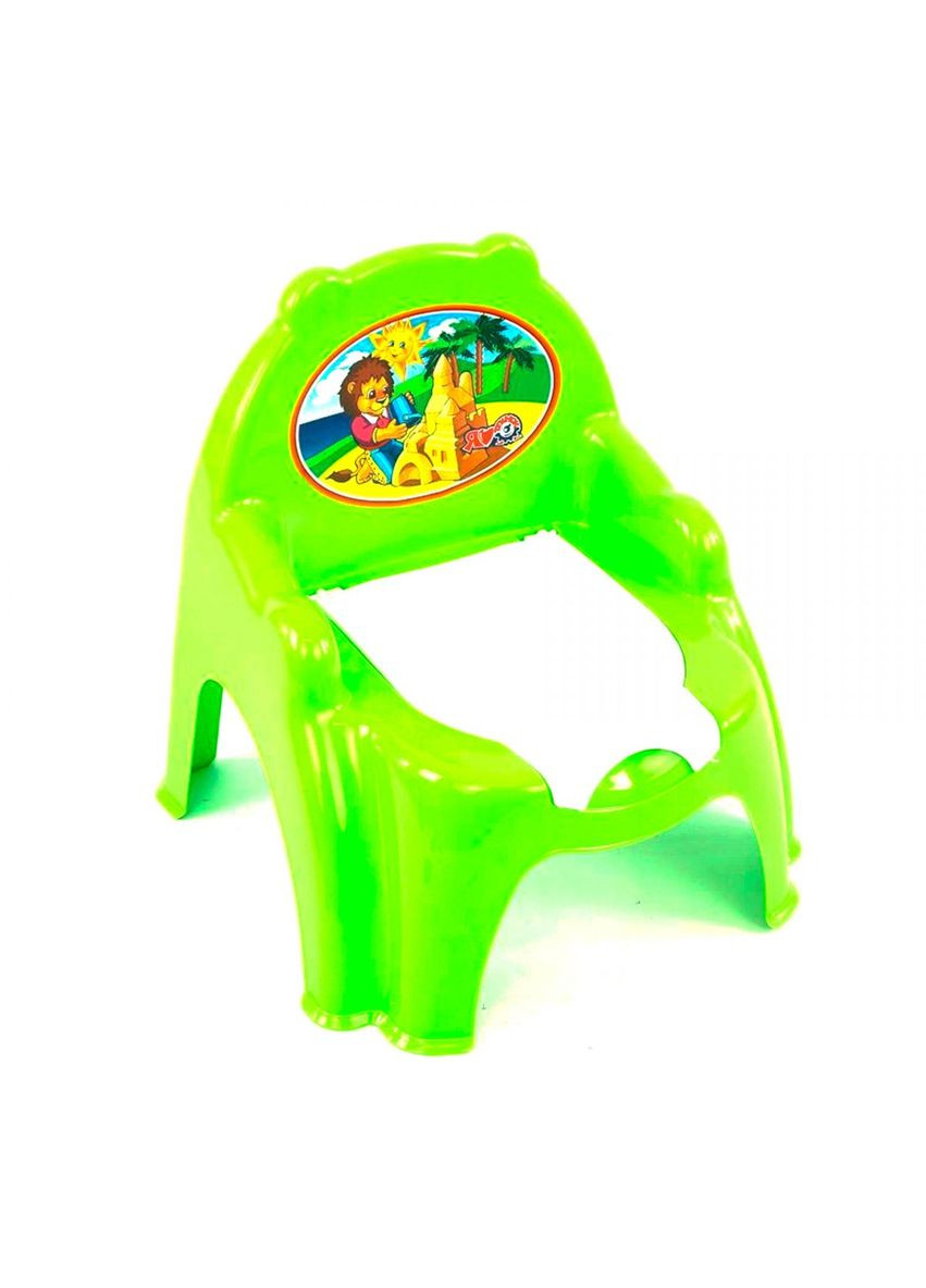 Горшок детский с крышкой, зеленый ТехноК (290850256)