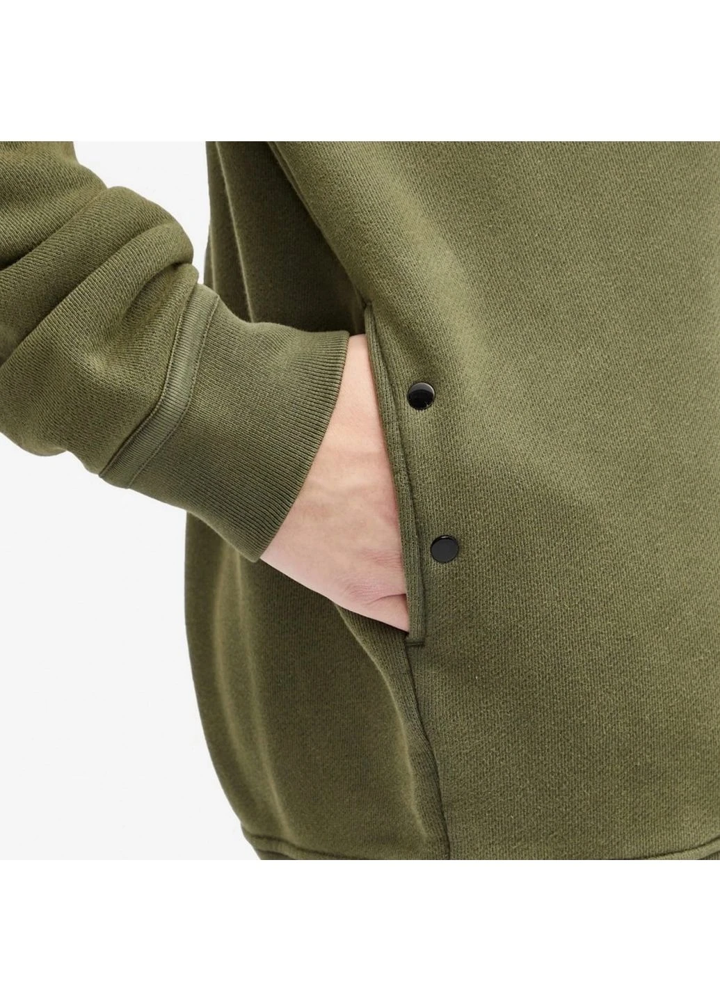 Оливковий світшот garment dyed crew sweatshirt musk olive 811561241-v0159 Stone Island (398053323)