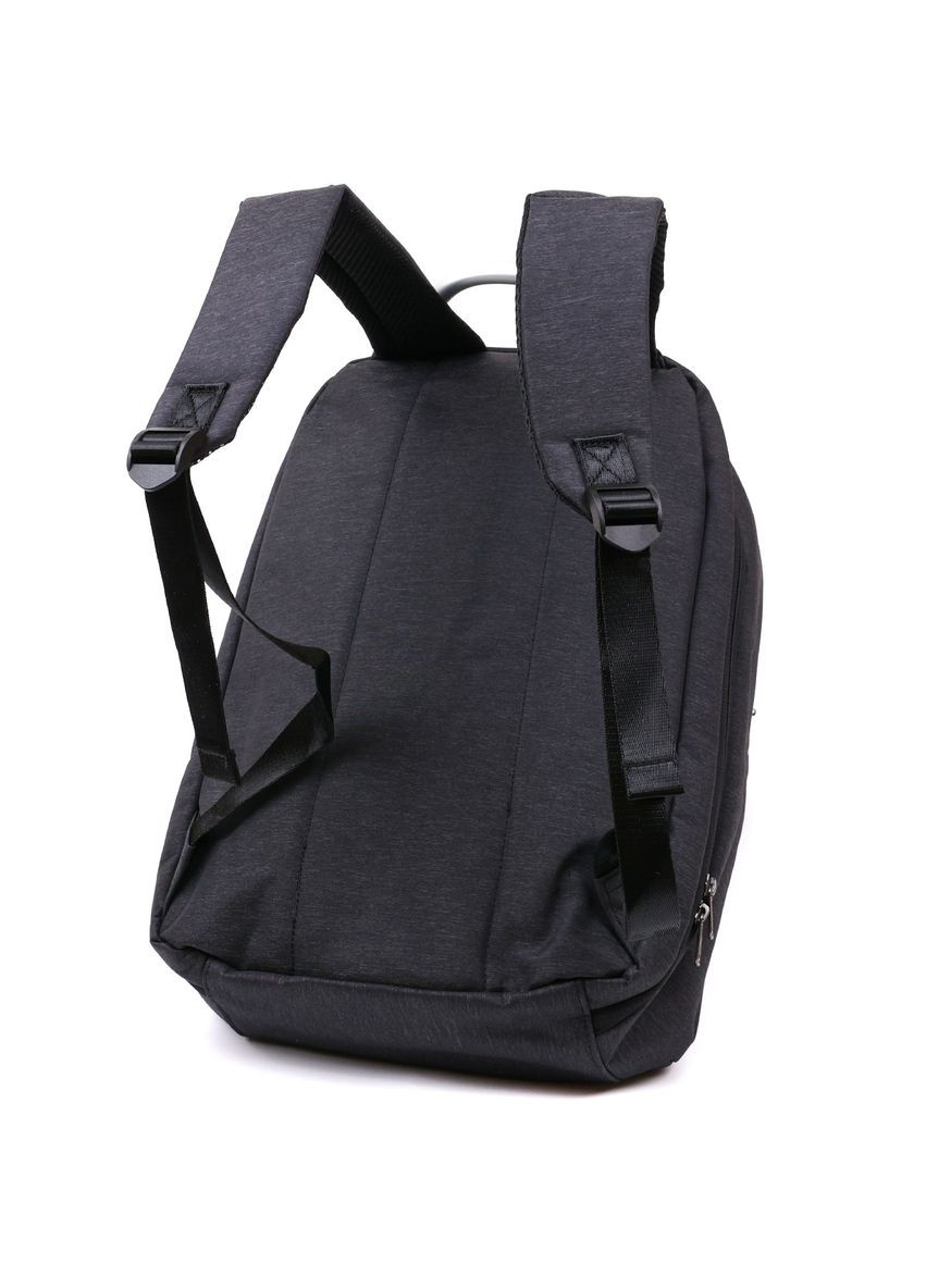 Добротний чоловічий рюкзак із текстилю 20490 Чорний Vintage (328449843)