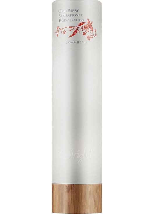 Лосьон для тела для увлажнения и упругости, освежающий Goji Berry Sensational Body Lotion 250ml (1017777-45666) O'right (368641032)