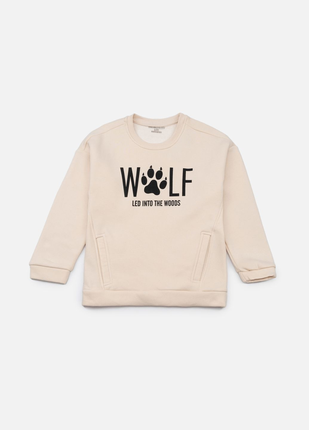 Divonette світшот для хлопчика колір молочний cb-00234588 молочний футер