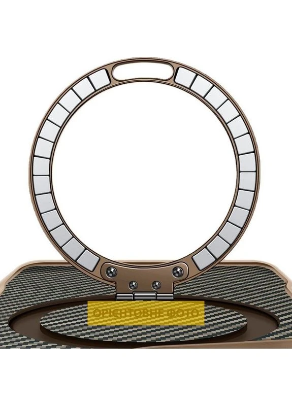 TPU+PC чохол Metal Buttons with MagSafe Carbon Ring для Apple iPhone 17 (6.3") Epik (386287424)