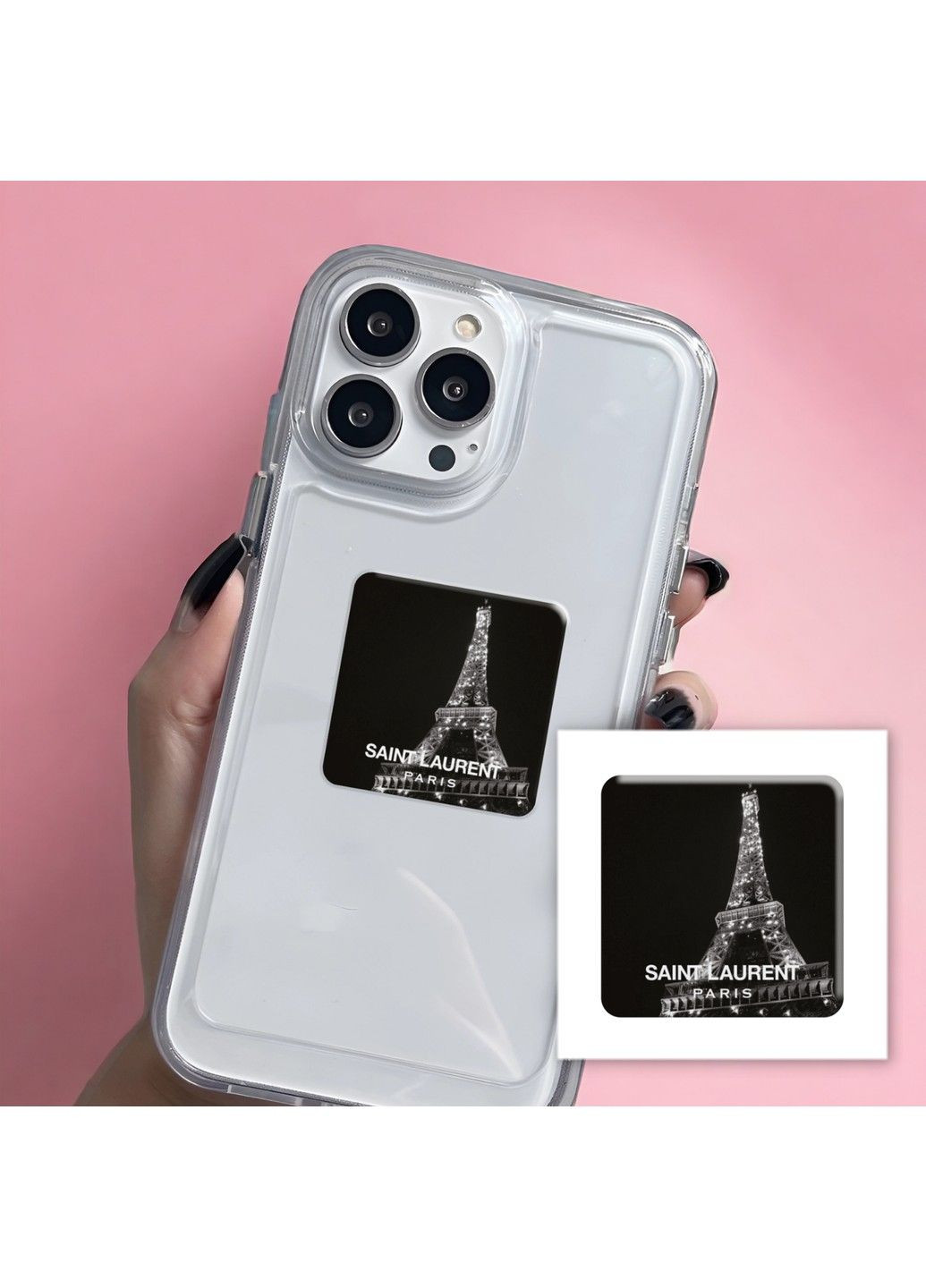 Об'ємна наліпка "Night Paris" Tattooshka (304773885)