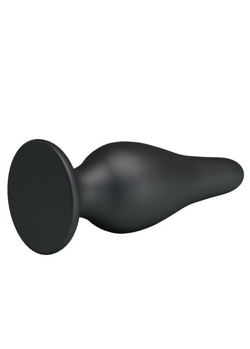 Анальна пробка Sturdy Silicone Anal Plug Чорна - CherryLove LyBaile (282708730)