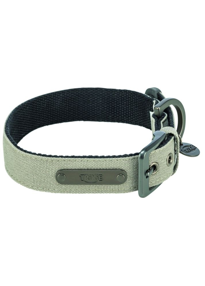 Нашийник CityStyle для собак екстраширокий бавовна M 35–42 см 25 мм світло Trixie (372504163)