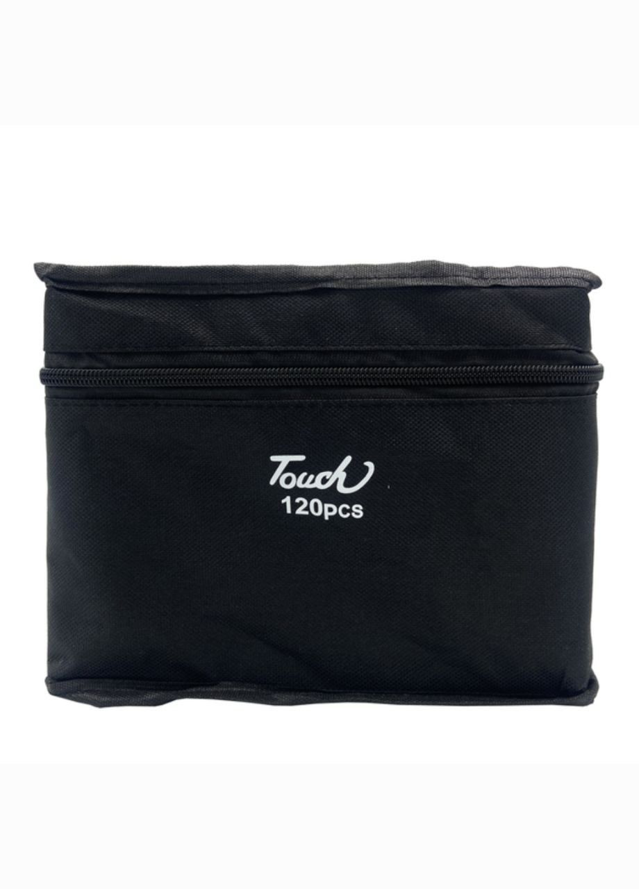 Набор двусторонних скетч маркеров в чехле Touch 120 шт (296108499)